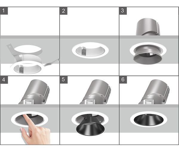 ELLA-Hotel Round Fixed 5W-35W