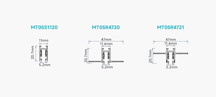 5mm-Magnetic Track